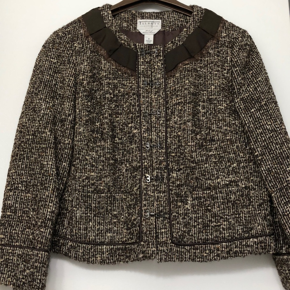 Talbots Collection tweed jacket - Picture 2 of 16